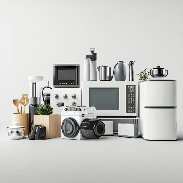 Home appliances and electronics